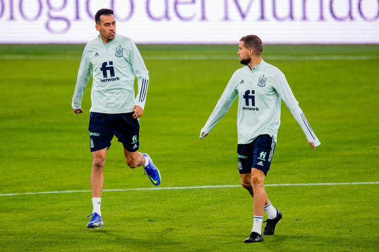 Sergio Busquets of the Spanish national football team