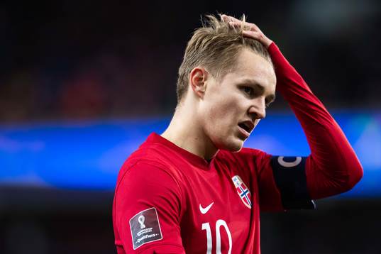 Martin Ødegaard of Norway