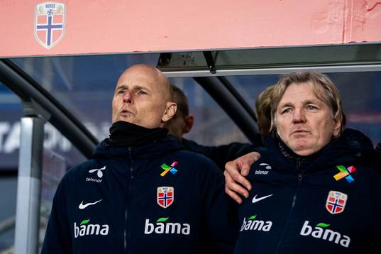 Ståle Solbakken, head coach and Kent Bergersen, assistant