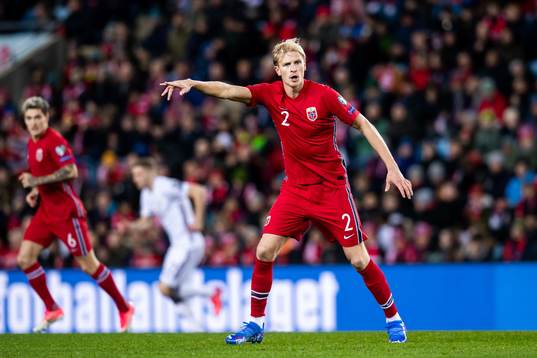 Morten Thorsby of Norway