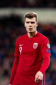 Alexander Sørloth of Norway