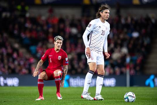 Mathias Normann of Norway and Roberts Uldrikis of Latvia
