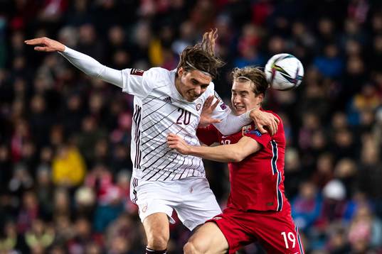 Roberts Uldrikis of Latvia and Kristian Thorstvedt of Norway