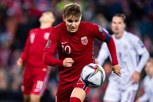 Martin Ødegaard of Norway