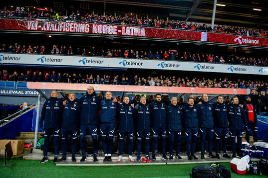Ståle Solbakken, head coach, Kent Bergersen, assistant