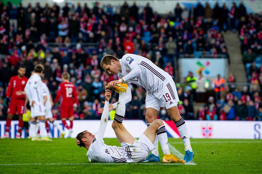 Eduards Emsis and Raimonds Krollis of Latvia