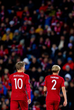 Martin Ødegaard and Morten Thorsby