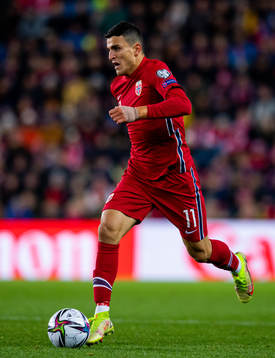 Mohamed Elyounoussi of Norway