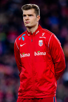 Alexander Sørloth of Norway