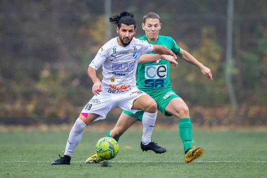 Bergas Peiman Eliassi och Olympics Oscar Erlandsson