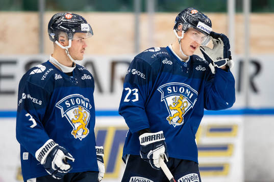 Ruben Rafkin and Aatu Räty of Finland