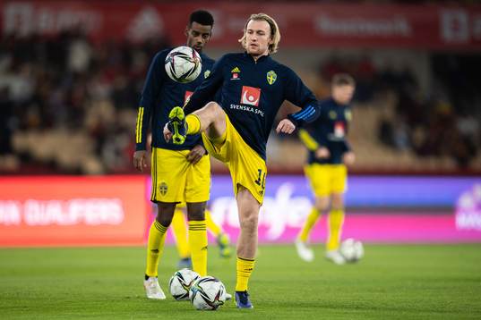 Emil Forsberg of Sweden