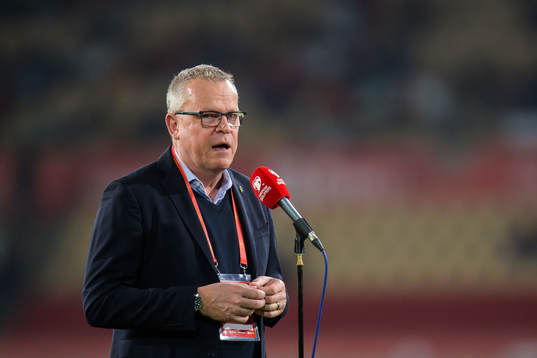 Head coach Janne Andersson of Sweden
