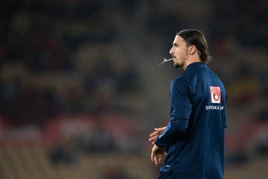 Zlatan Ibrahimovic of Sweden