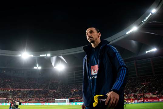 Zlatan Ibrahimovic of Sweden
