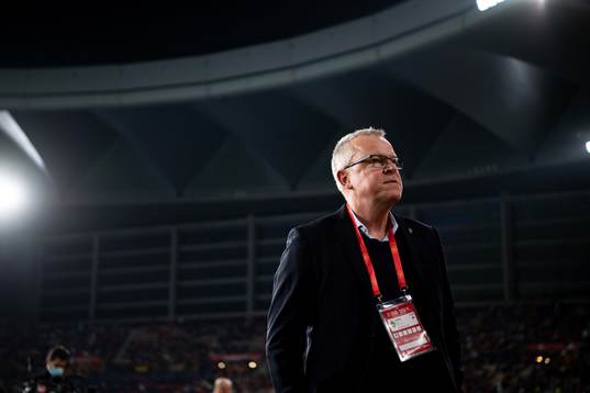 Head coach Janne Andersson of Sweden
