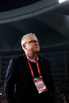 Head coach Janne Andersson of Sweden