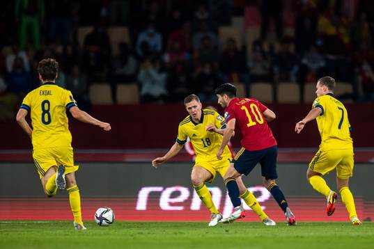 Albin Ekdal, Joakim Nilsson and Viktor Claesson of Sweden