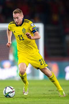 Dejan Kulusevski of Sweden