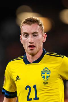 Dejan Kulusevski of Sweden