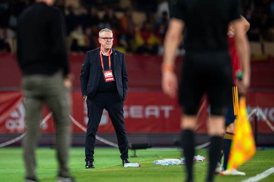 Head coach Janne Andersson of Sweden