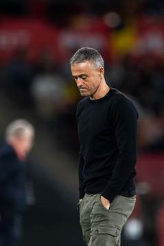 Head coach Luis Enrique of Spain