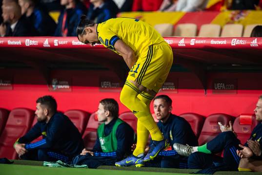 Zlatan Ibrahimovic of Sweden