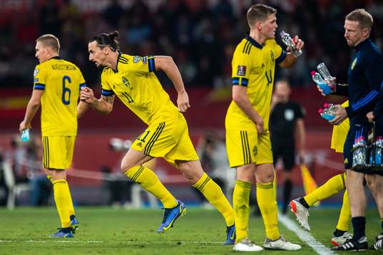 Zlatan Ibrahimovic of Sweden