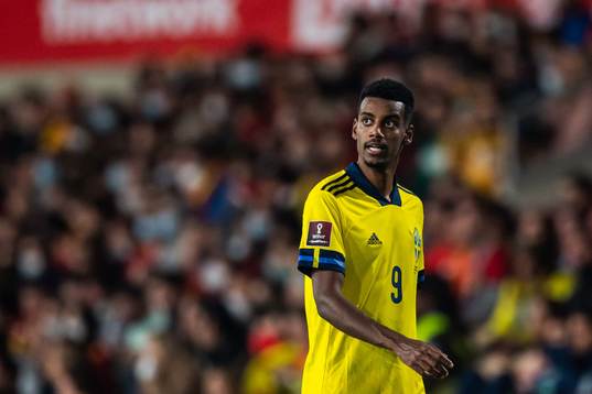 Alexander Isak of Sweden