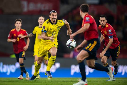 Zlatan Ibrahimovic of Sweden