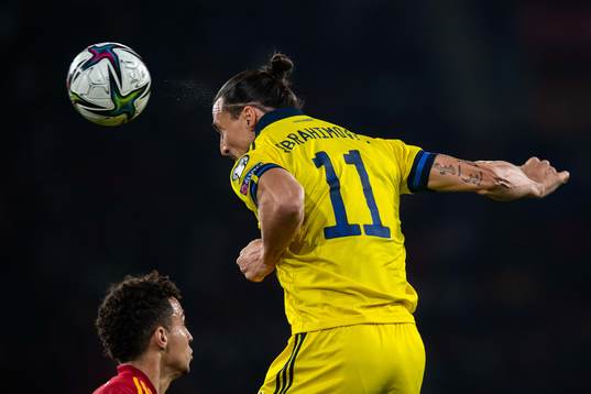 Zlatan Ibrahimovic of Sweden