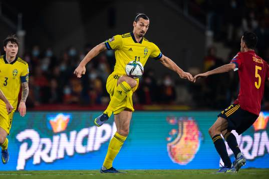 Zlatan Ibrahimovic of Sweden
