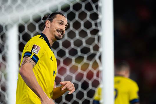 Zlatan Ibrahimovic of Sweden