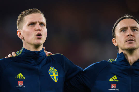 Joakim Nilsson and Kristoffer Olsson of Sweden