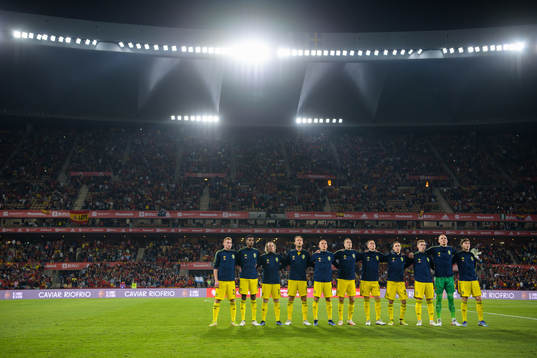 Dejan Kulusevski, Alexander Isak, Emil Forsberg, Albin