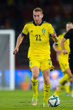 Dejan Kulusevski of Sweden