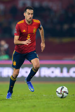Sergio Busquets of Spain