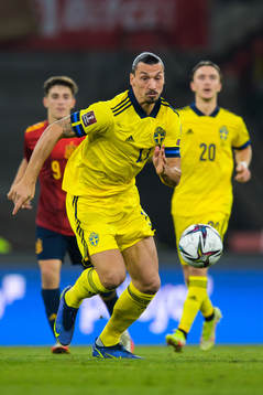 Zlatan Ibrahimovic of Sweden