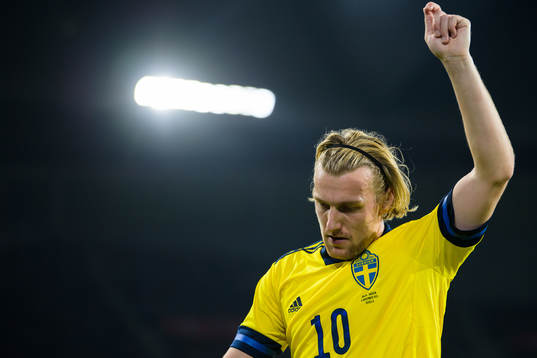 Emil Forsberg of Sweden