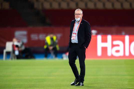 Head coach Janne Andersson of Sweden