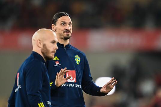 Zlatan Ibrahimovic of Sweden