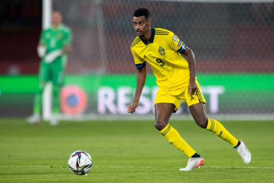 Alexander Isak of Sweden
