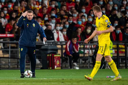 Assistant coach Peter Wettergren of Sweden