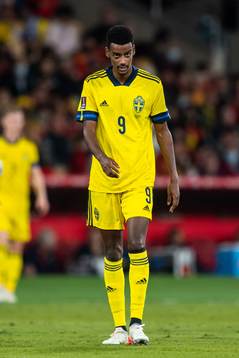 Alexander Isak of Sweden