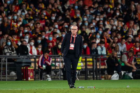 Head coach Janne Andersson of Sweden