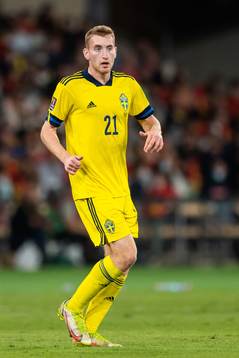 Dejan Kulusevski of Sweden