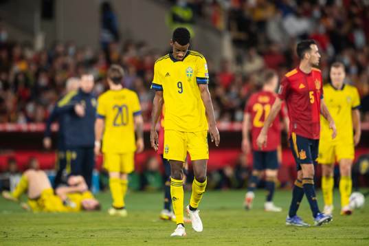 Alexander Isak of Sweden