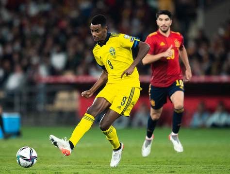 Alexander Isak of Sweden