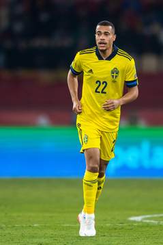 Robin Quaison of Sweden