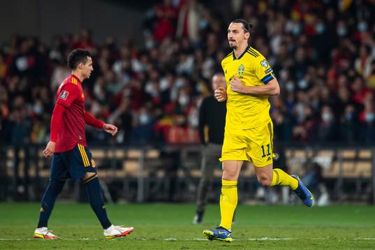 Zlatan Ibrahimovic of Sweden